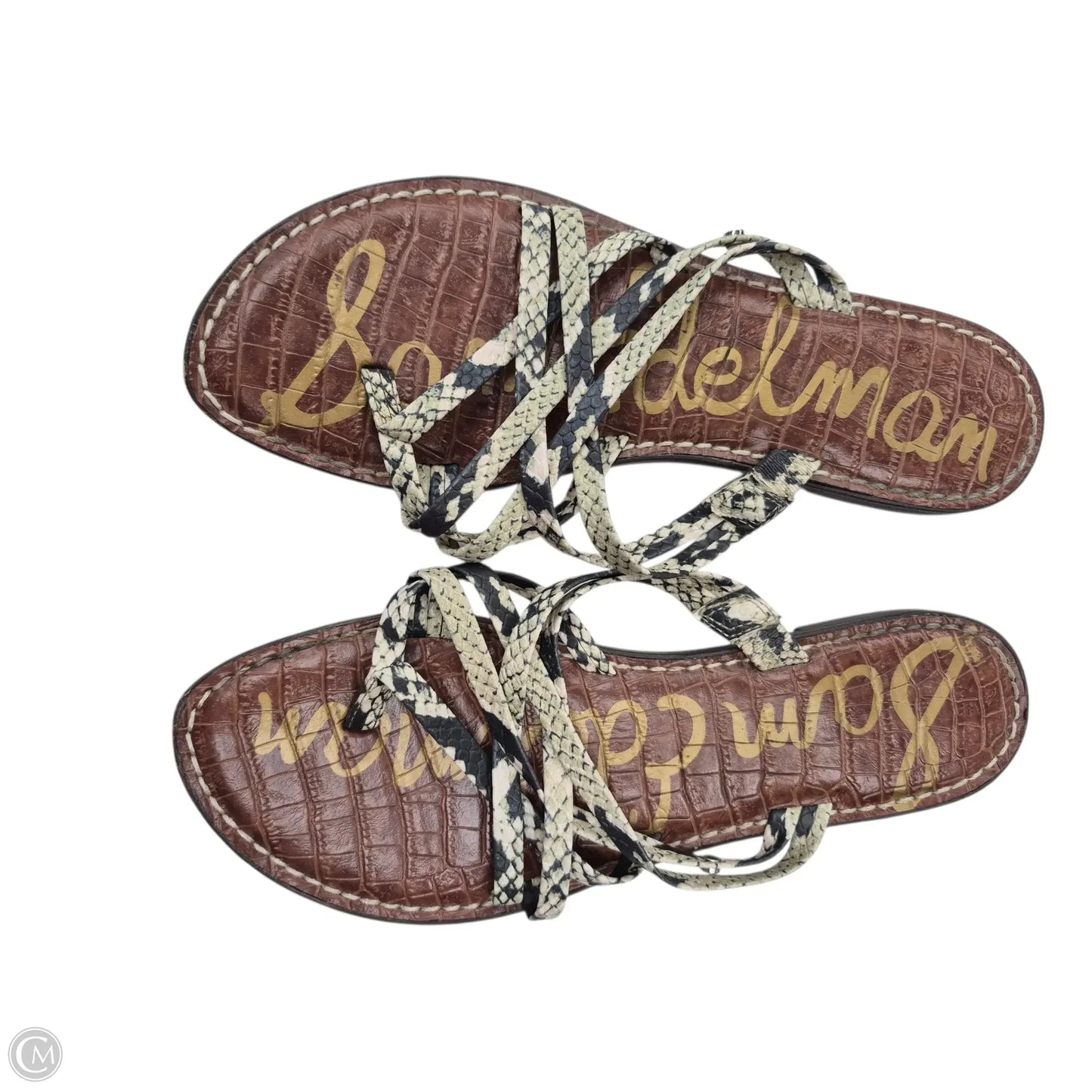 Sandals Flats By Sam Edelman In Green, Size: 8