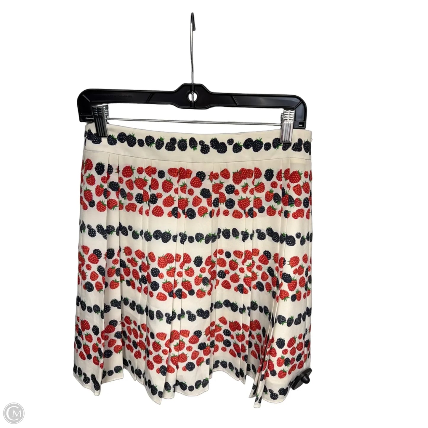 Skirt Midi By J. Crew In Red & White, Size: 4