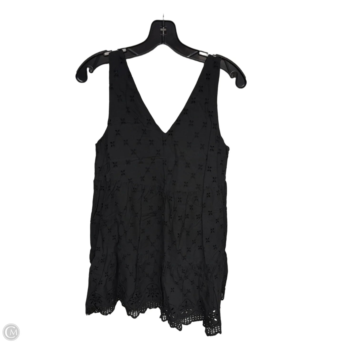 Dress Casual Midi By Loft In Black, Size: Xs