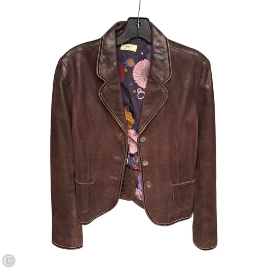 Jacket Other By Clothes Mentor In Brown, Size: M