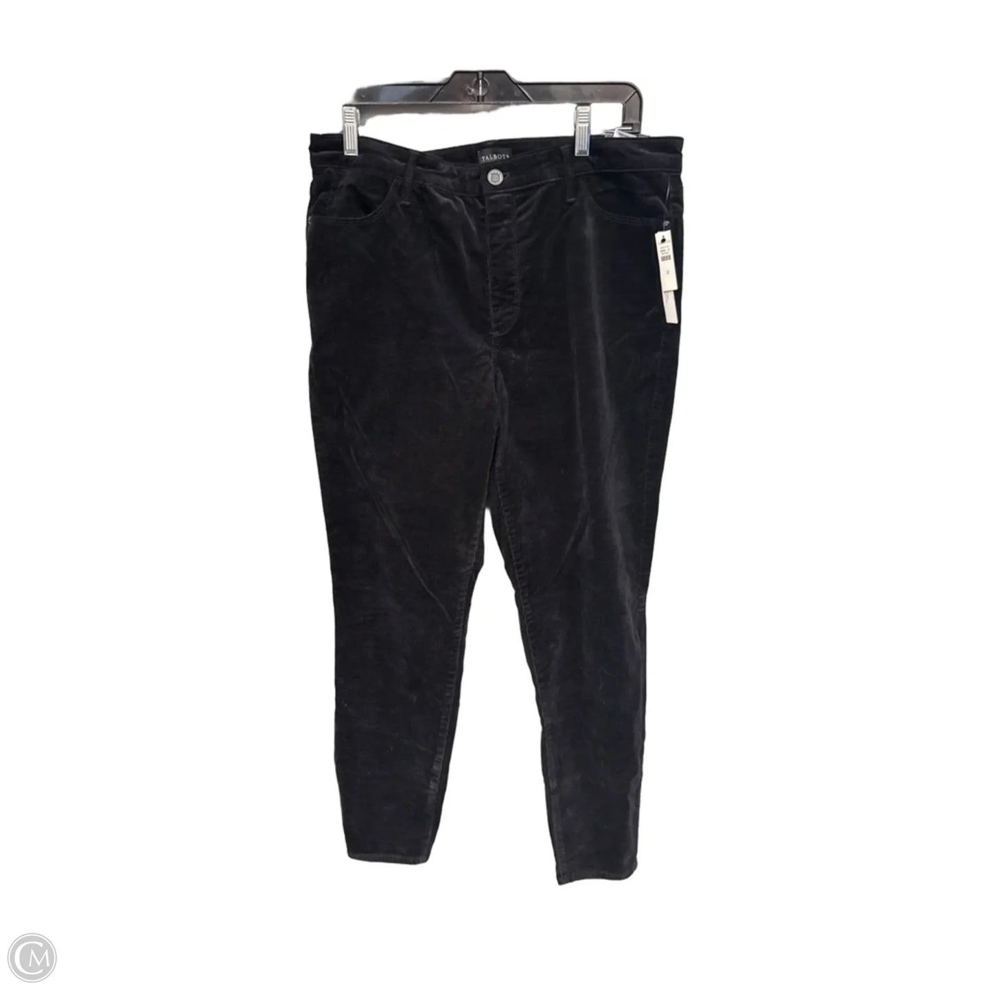 Pants Corduroy By Talbots In Black, Size: 12