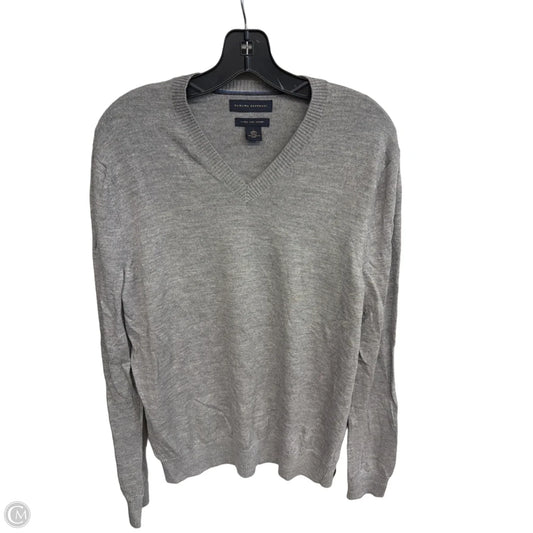 Sweater By Banana Republic In Grey, Size: L