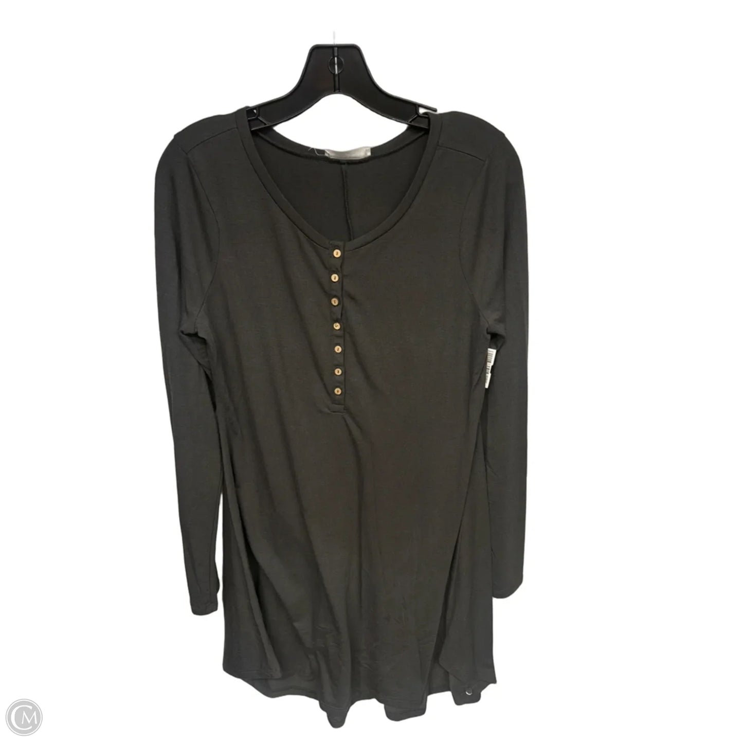 Dress Casual Midi By Zenana In Grey, Size: L