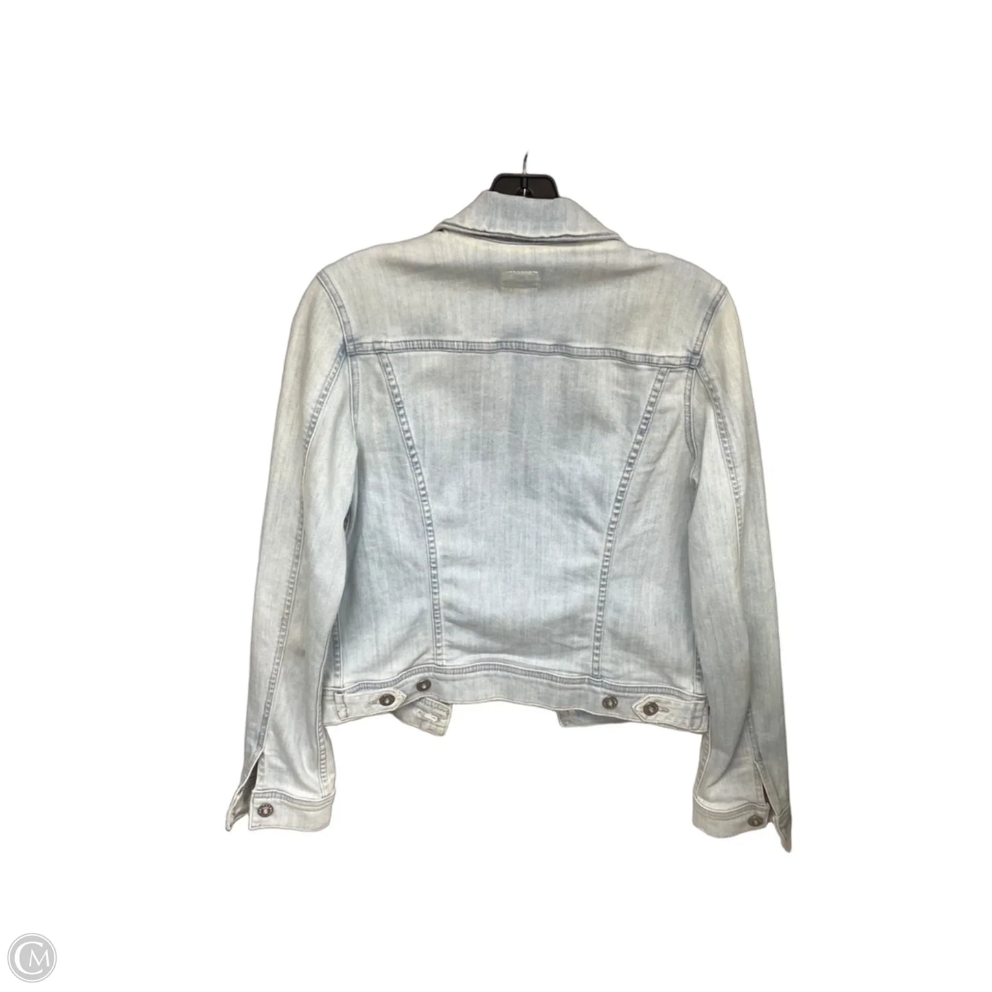 Jacket Denim By Adriano Goldschmied In Blue Denim, Size: M