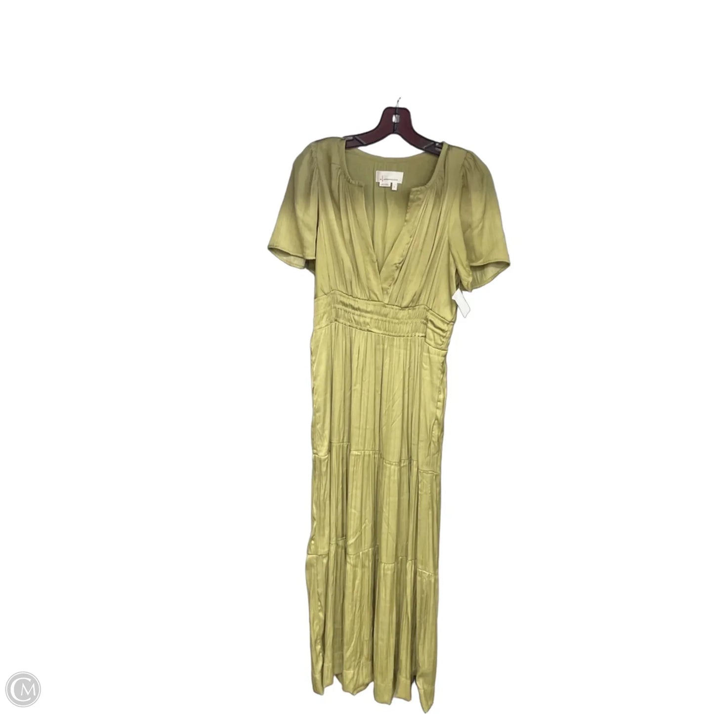 Dress Casual Maxi By Anthropologie In Green, Size: S
