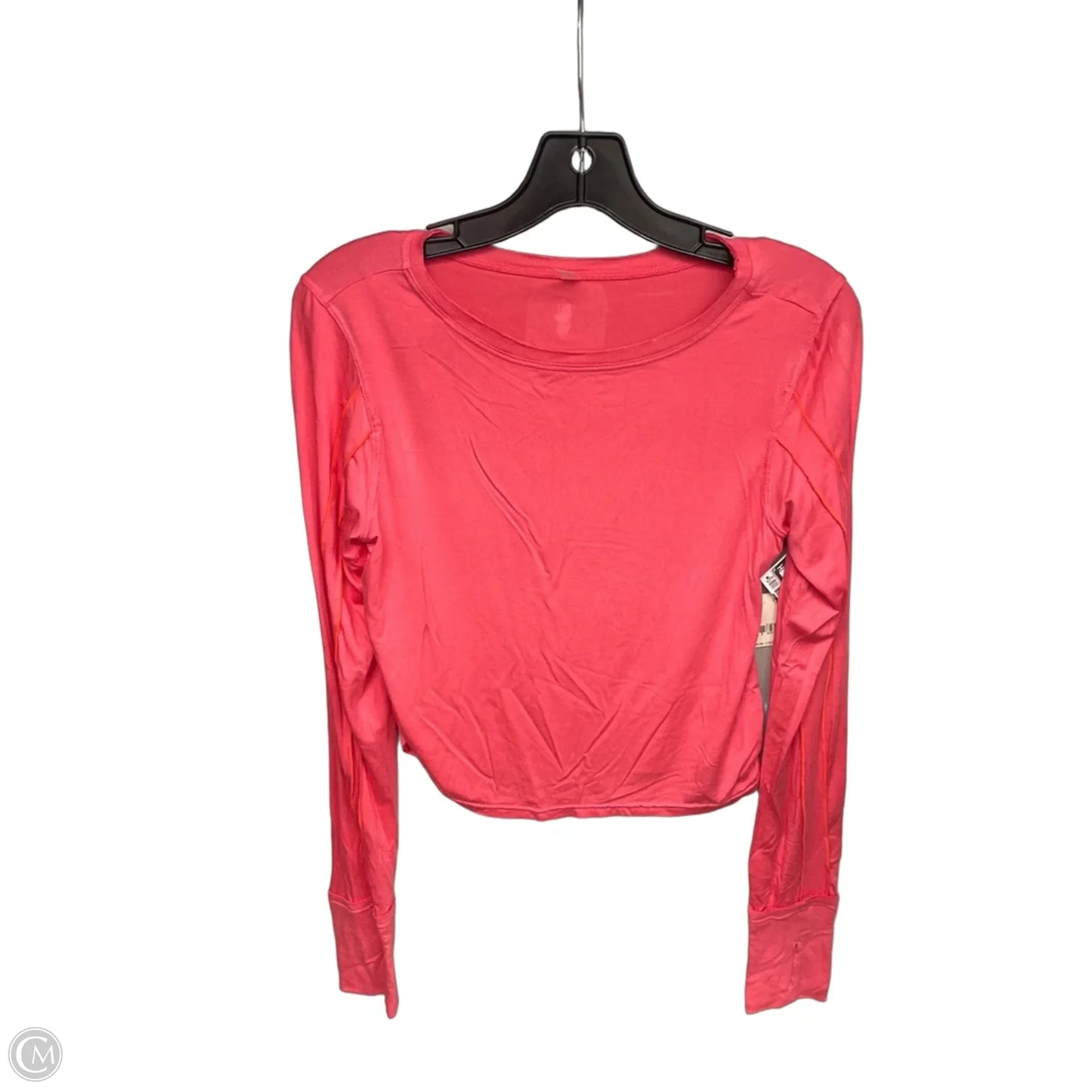 Top Long Sleeve By Free People In Coral, Size: M