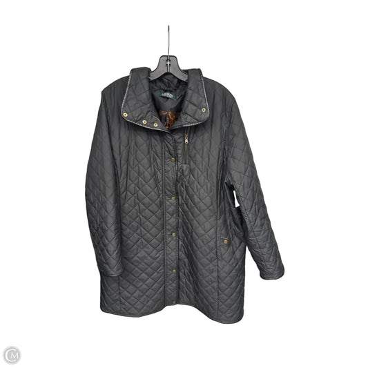 Coat Other By Lauren By Ralph Lauren In Black, Size: 1x