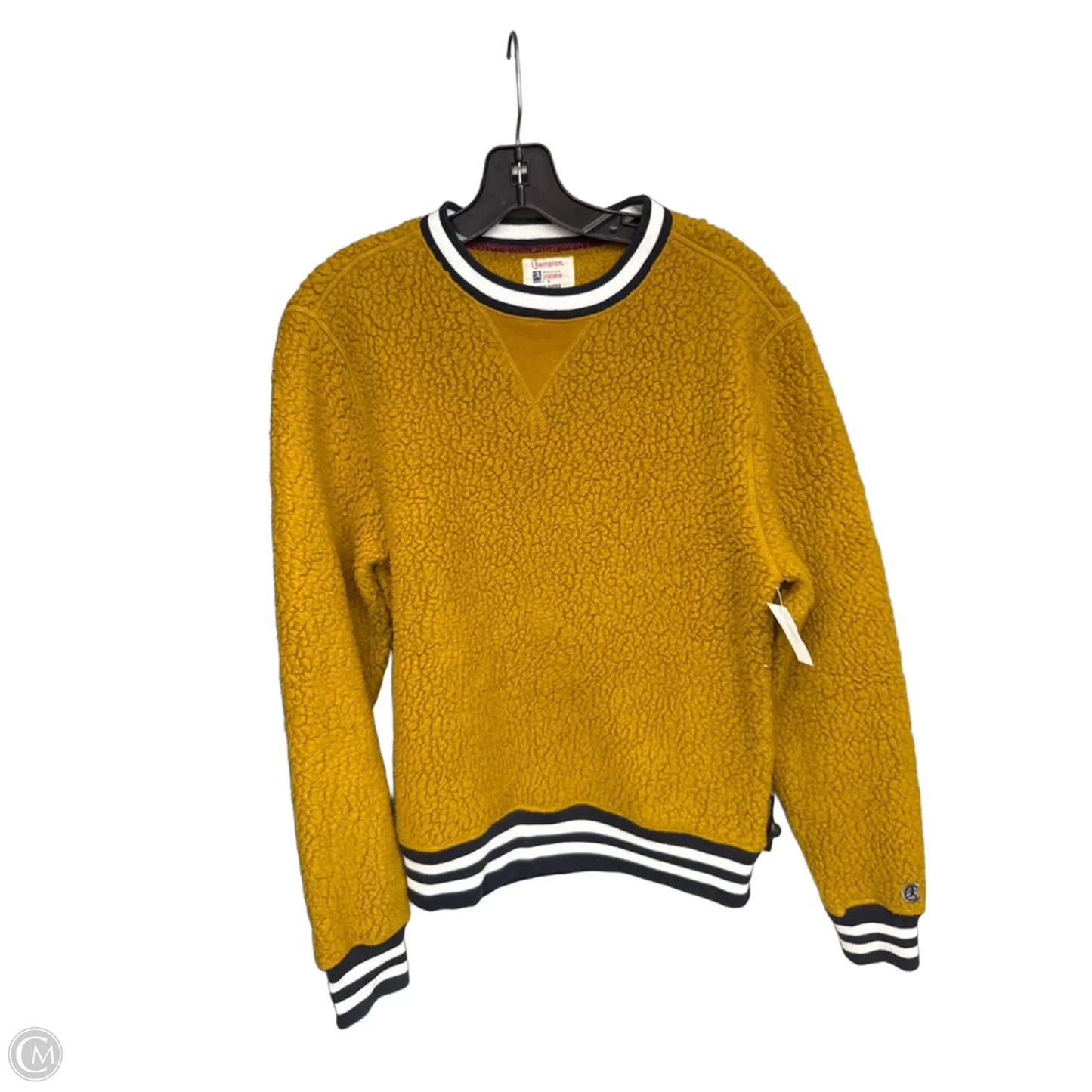 Athletic Sweatshirt Crewneck By Champion In Orange, Size: S