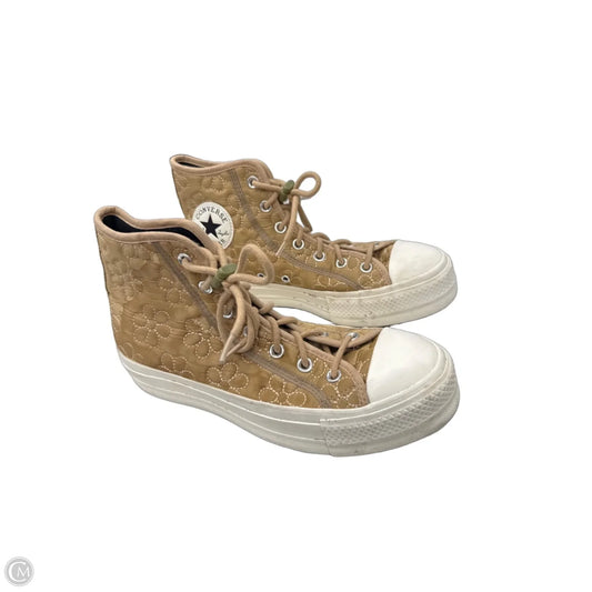 Shoes Sneakers By Converse In Tan, Size: 6