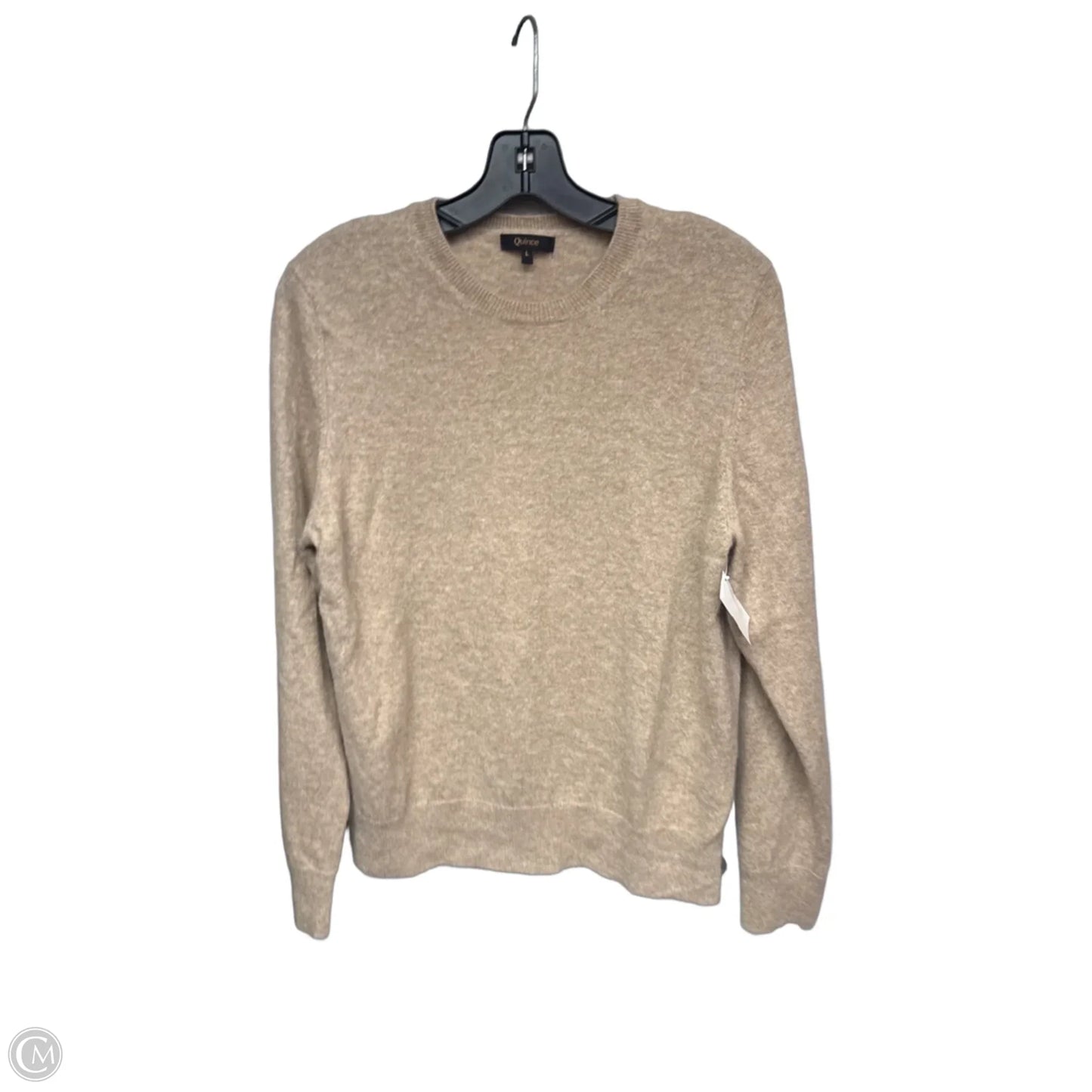 Sweater Cashmere By Quince In Tan, Size: L