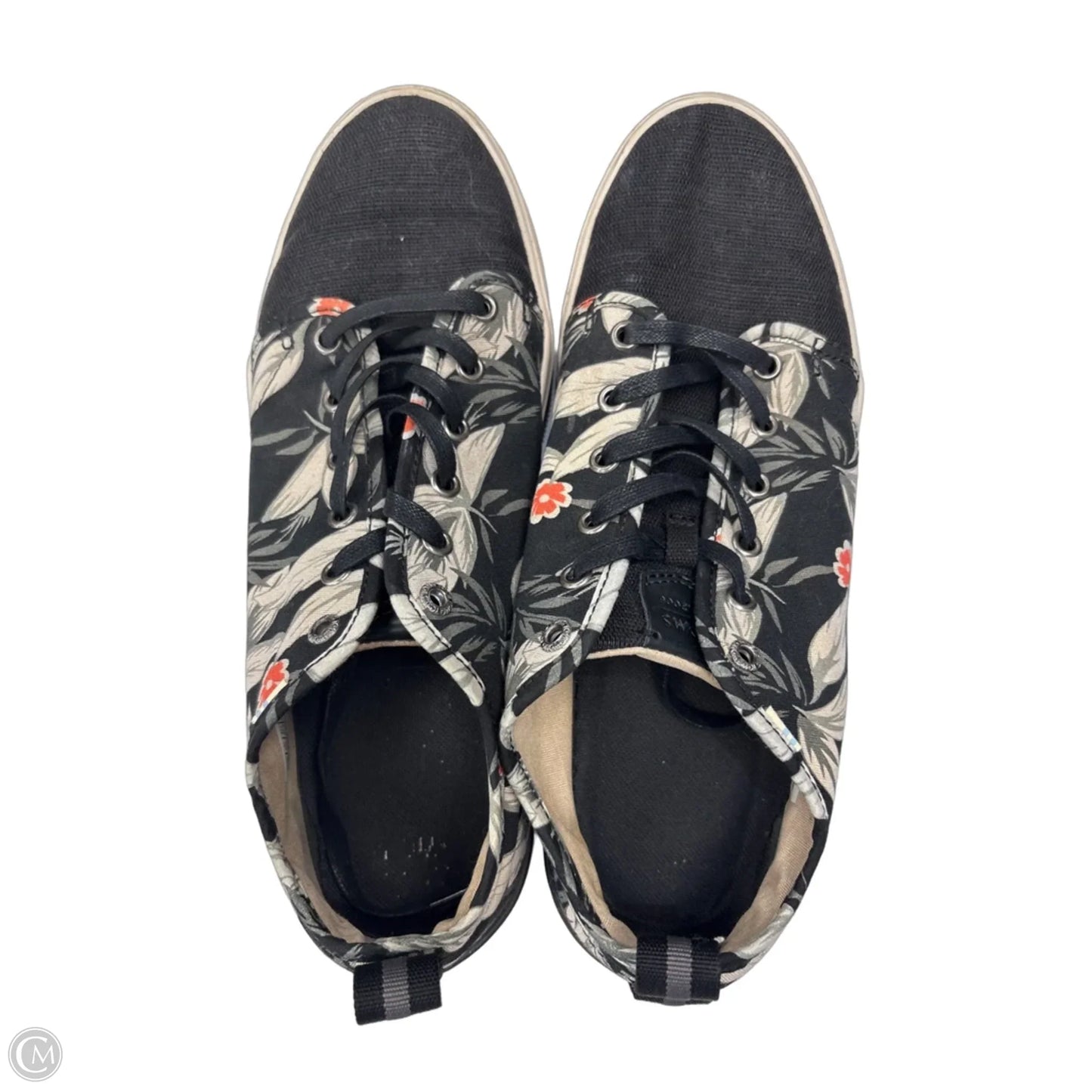 Shoes Sneakers By Toms In Tropical Print, Size: 9.5