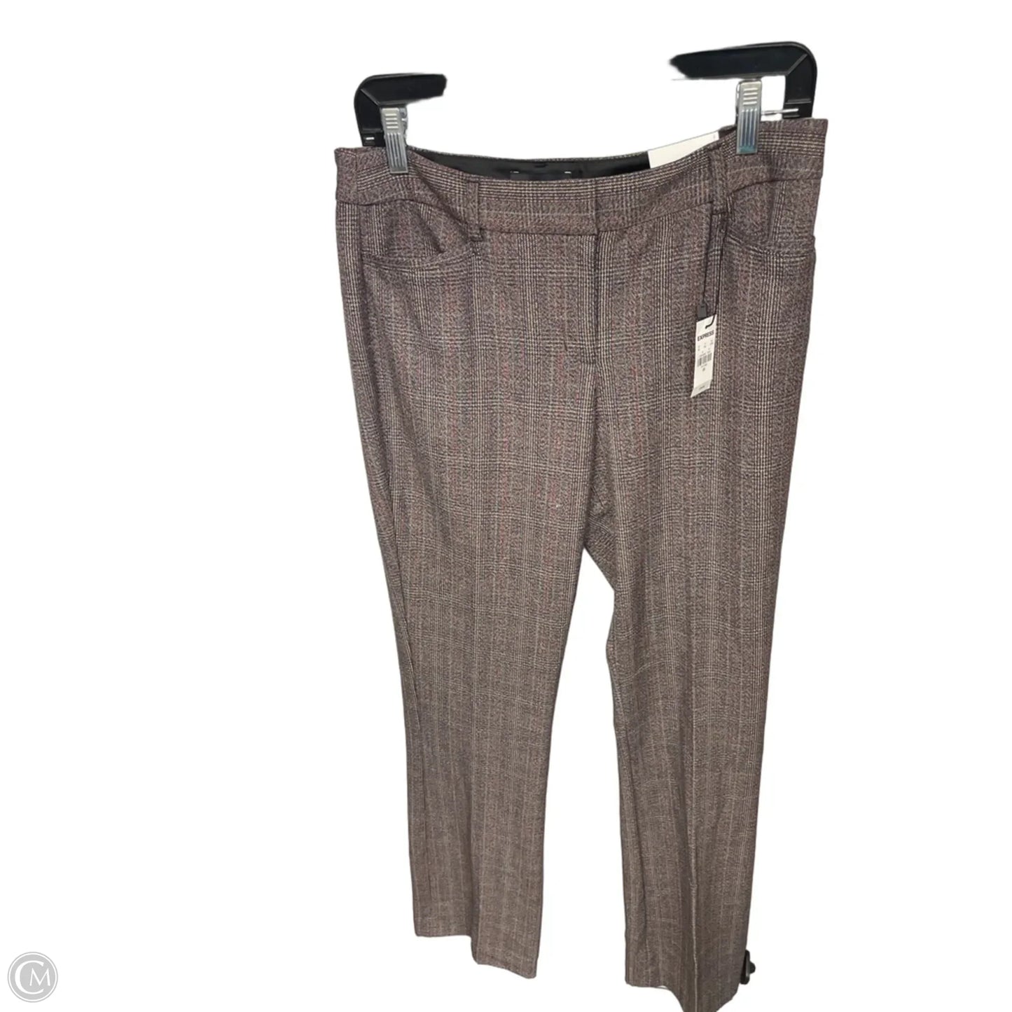 Pants Dress By Express In Plaid Pattern, Size: 8