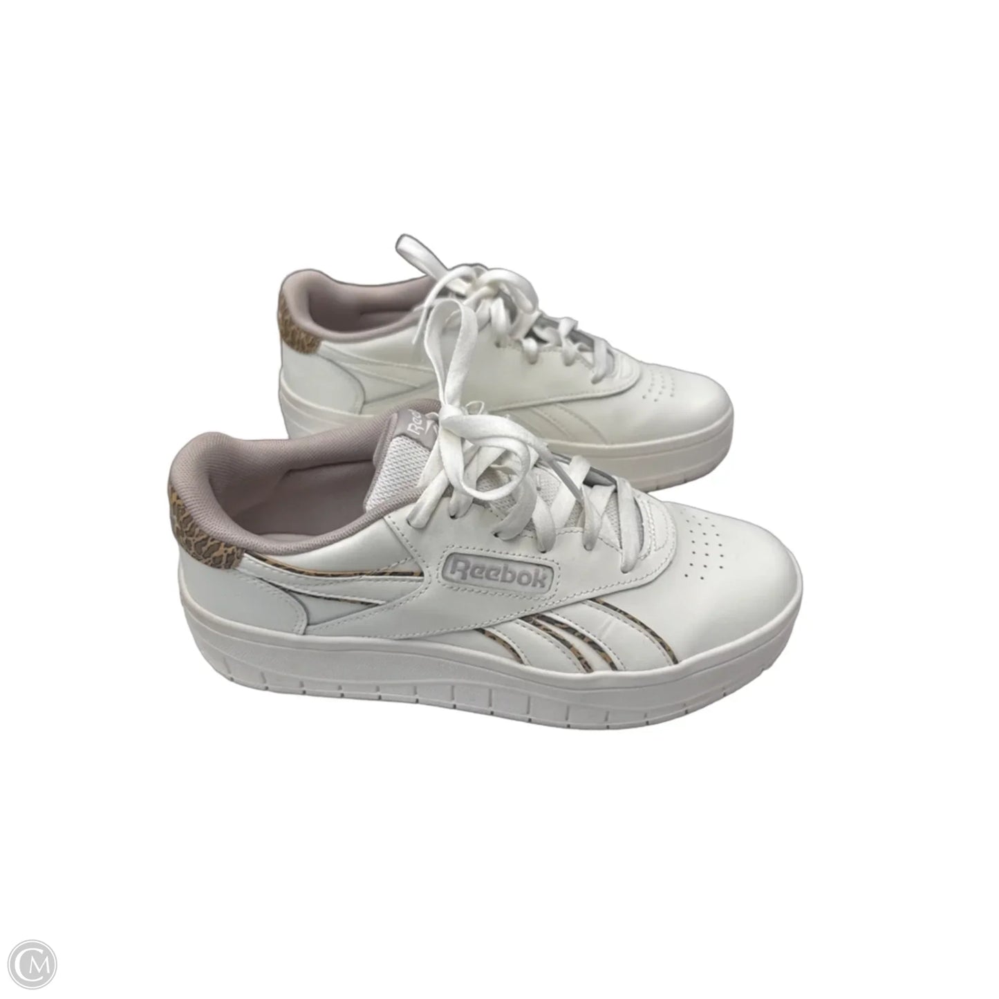 Shoes Athletic By Reebok In White, Size: 8.5