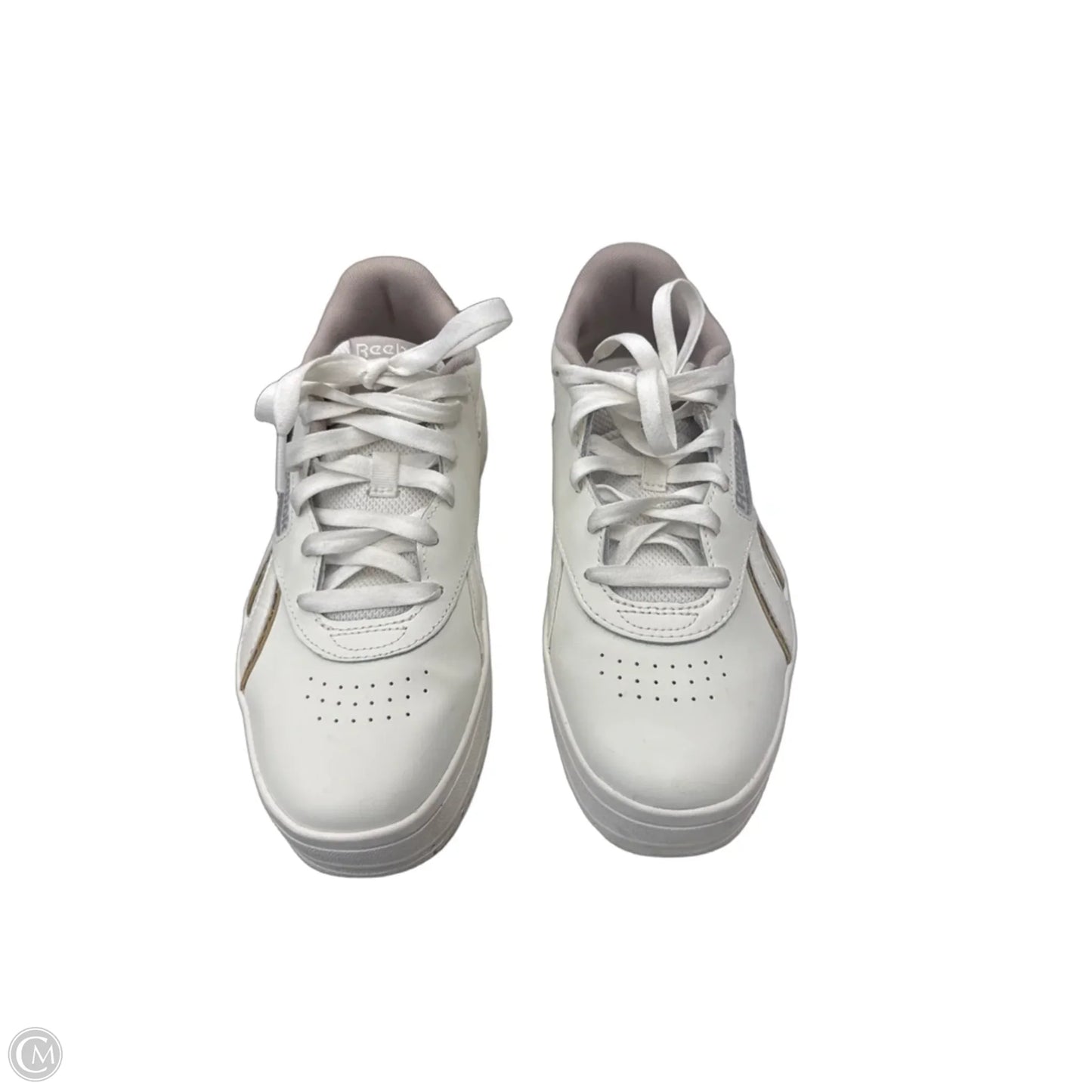 Shoes Athletic By Reebok In White, Size: 8.5
