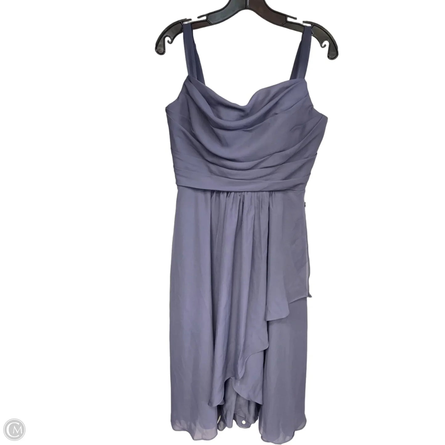 Dress Party Midi By Clothes Mentor In Blue, Size: 8