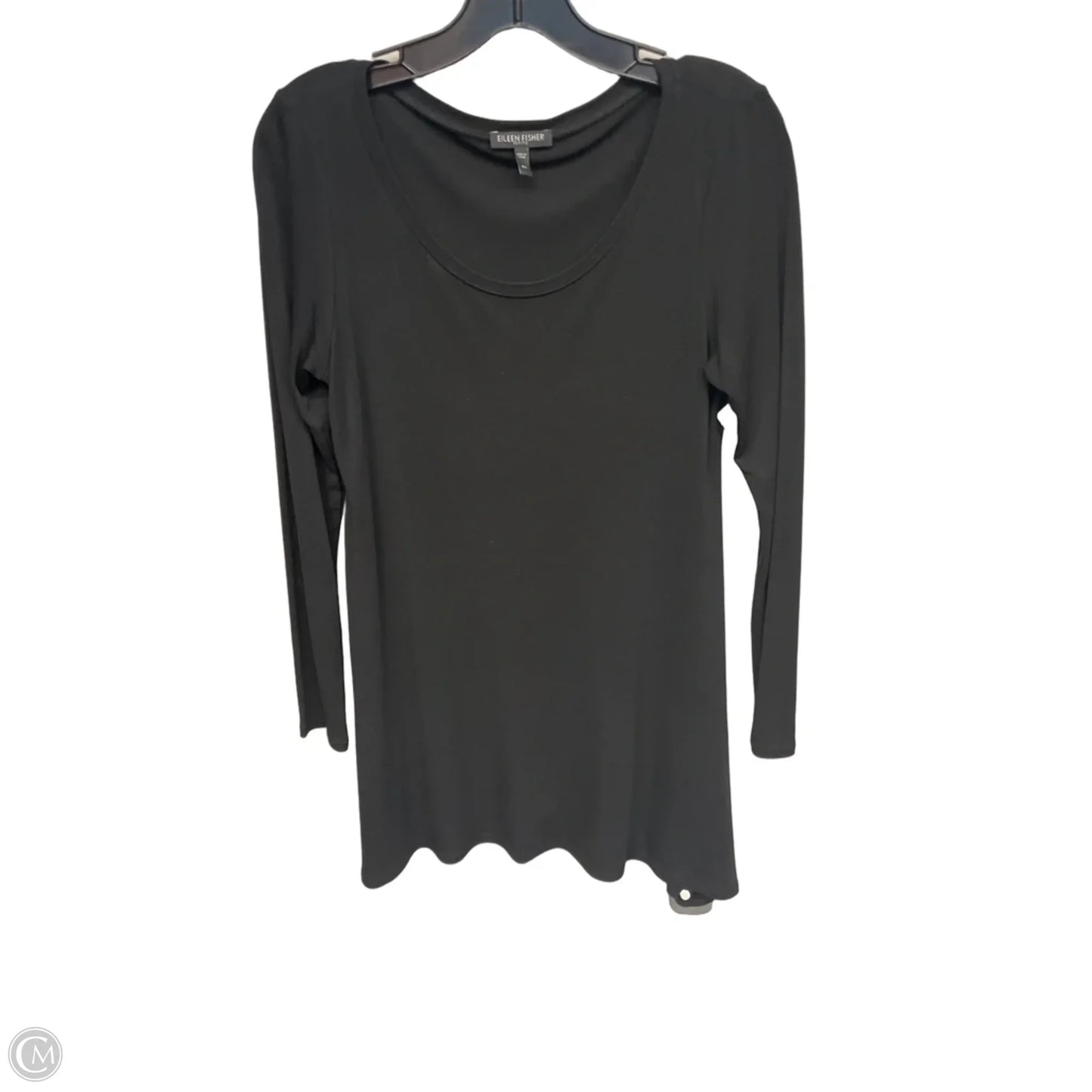 Tunic Long Sleeve By Eileen Fisher In Black, Size: Sp