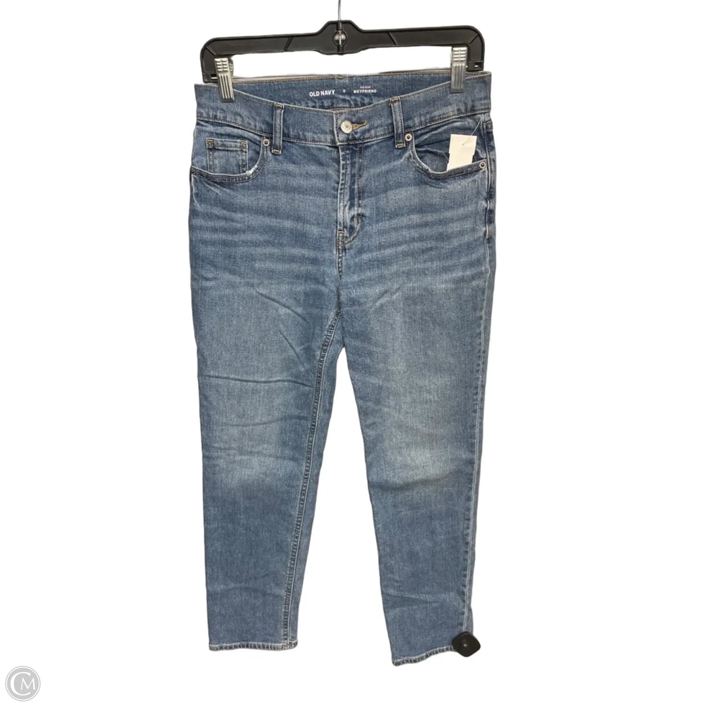 Jeans Straight By Old Navy In Blue Denim, Size: 0