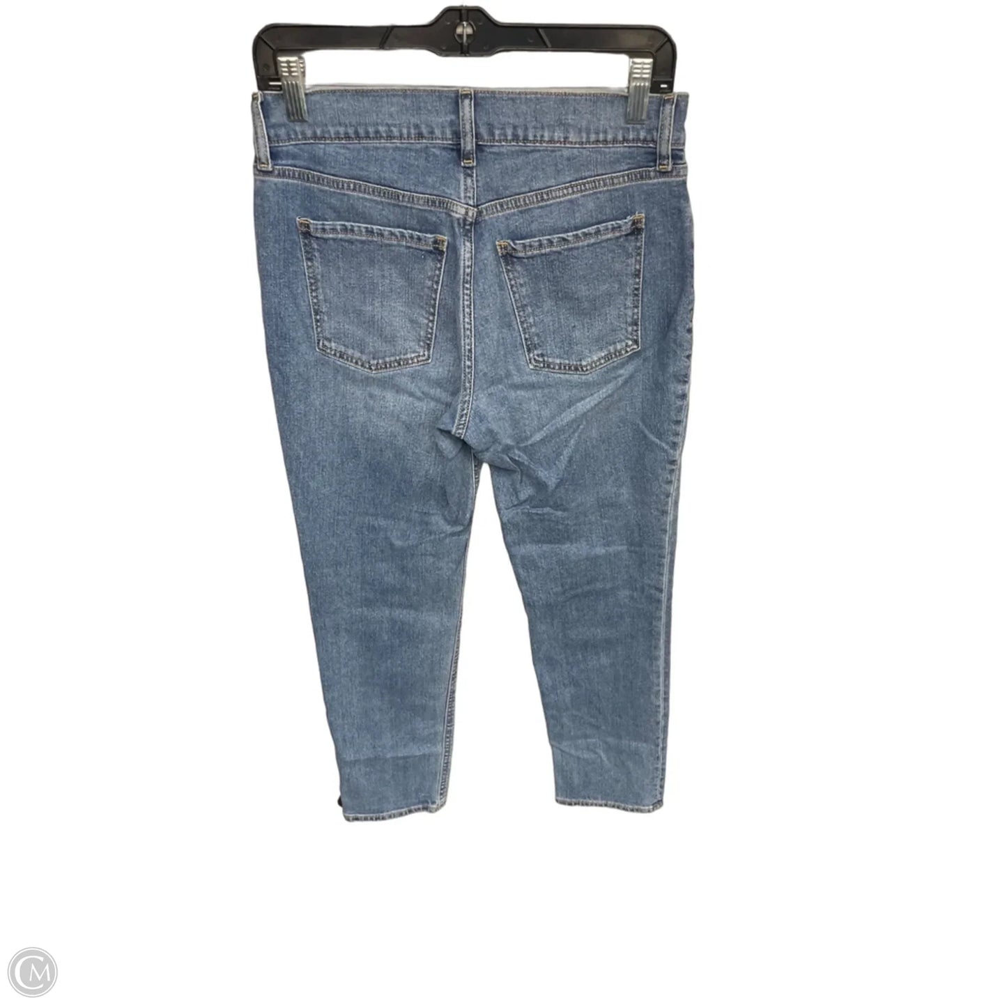 Jeans Straight By Old Navy In Blue Denim, Size: 0