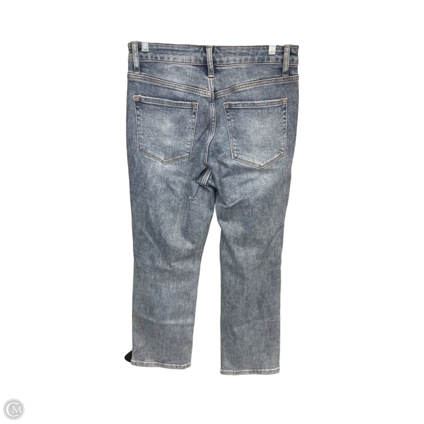 Jeans Straight By Vervet In Blue Denim, Size: 4