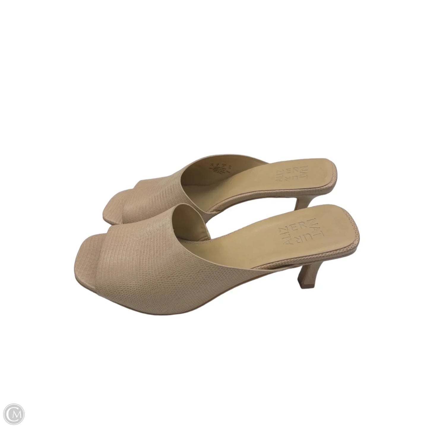 Shoes Heels Kitten By Naturalizer In Tan, Size: 11