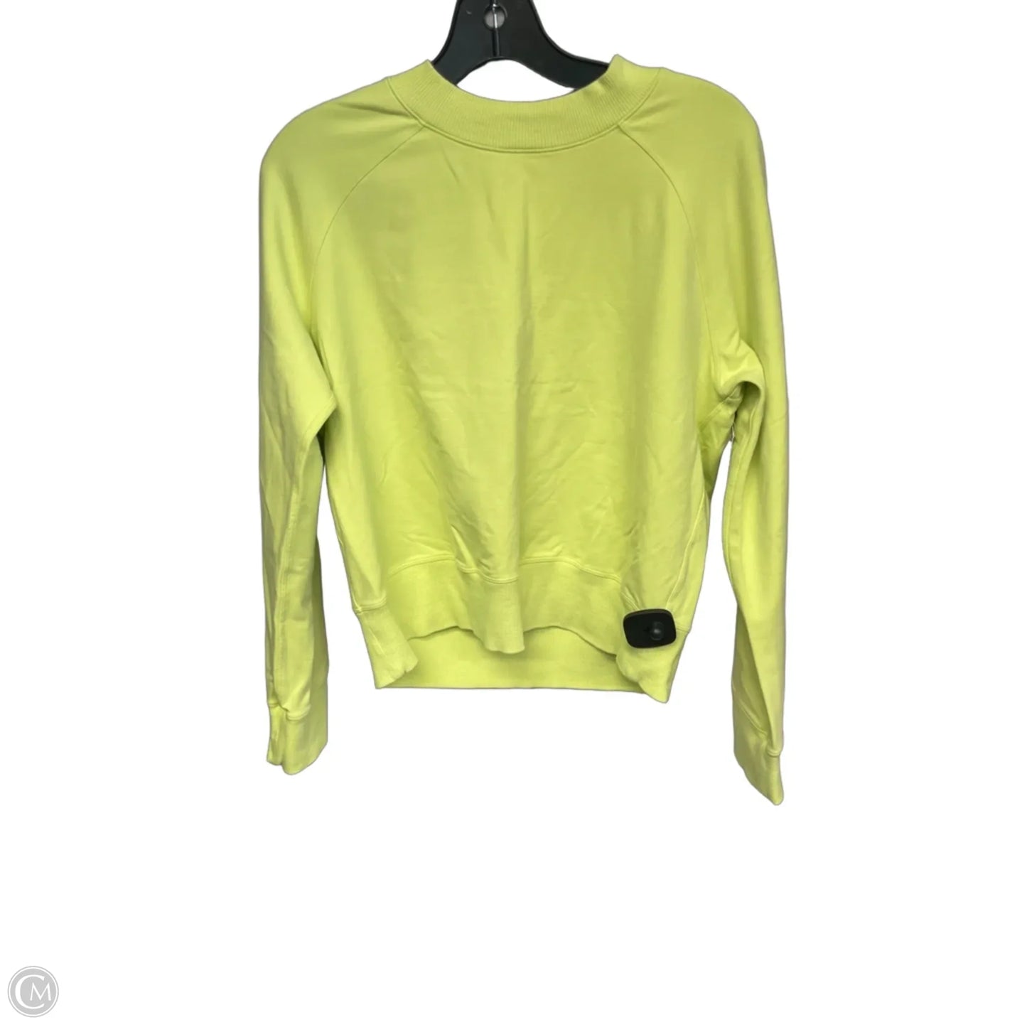 Athletic Sweatshirt By Lululemon In Green, Size: 8