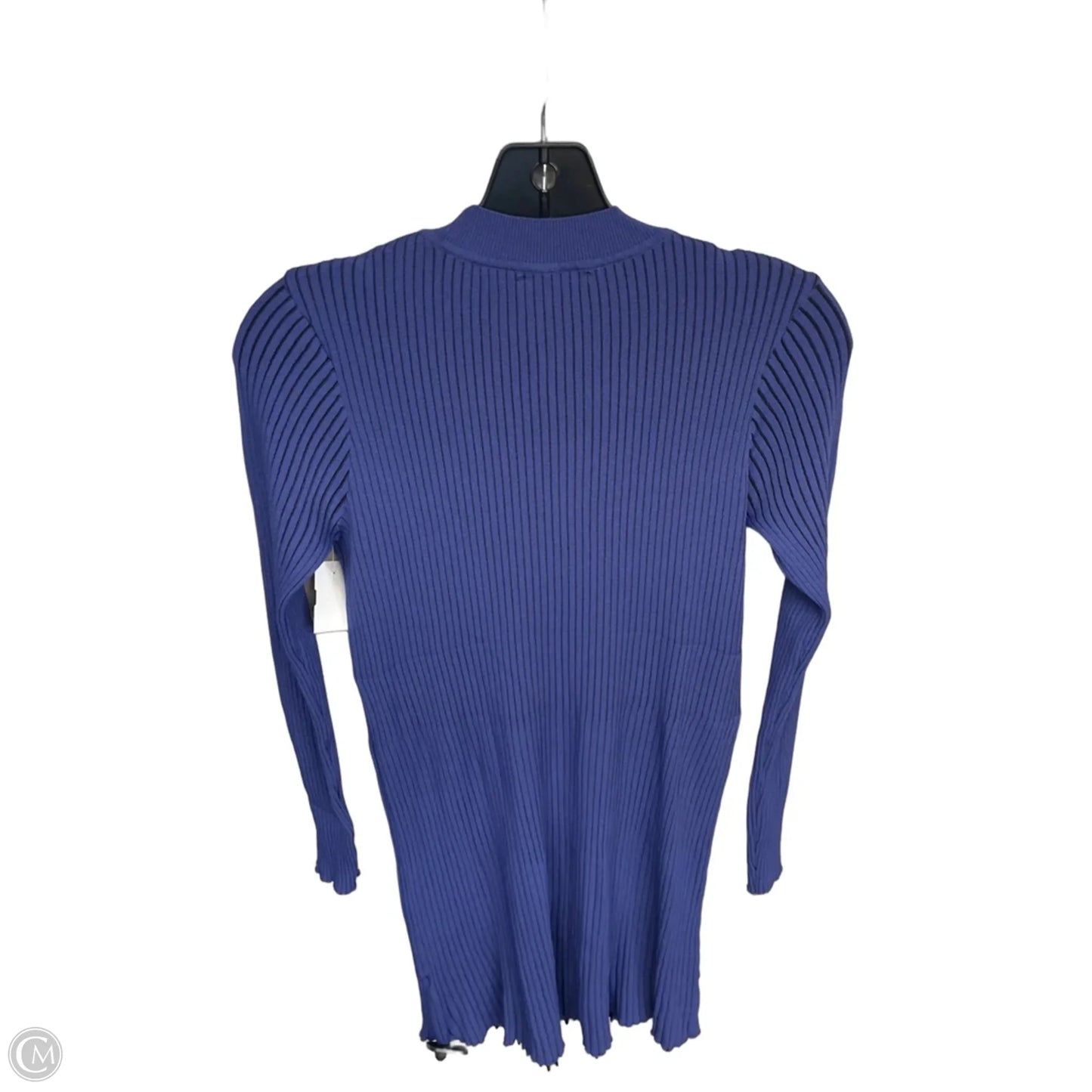 Dress Casual Midi By Clothes Mentor In Blue, Size: L