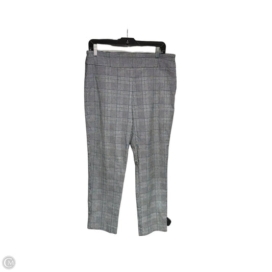 Pants Leggings By Counterparts In Plaid Pattern, Size: 10