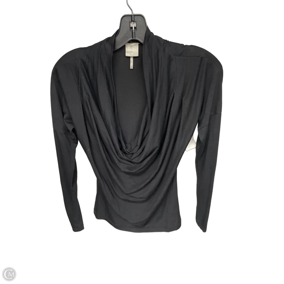 Top Long Sleeve Basic By Bobi In Black, Size: Xs