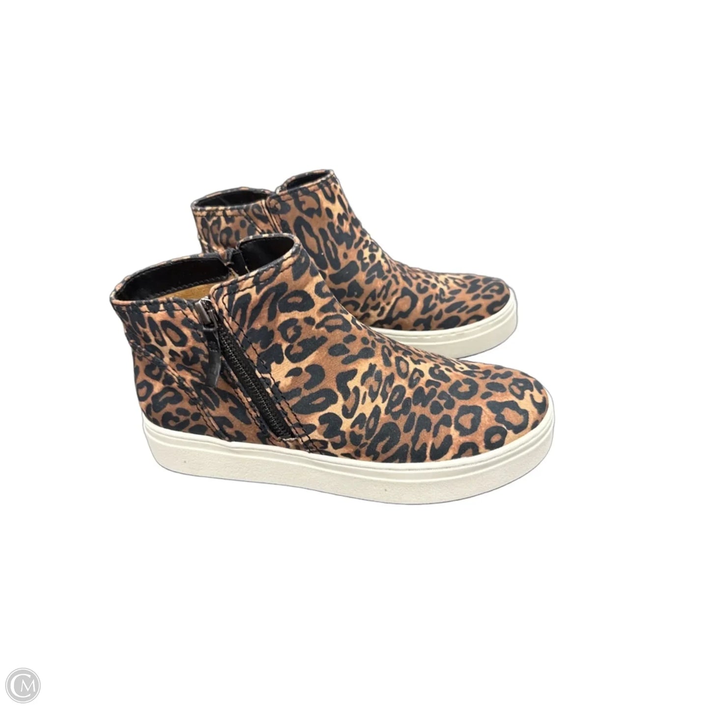 Boots Ankle Flats By Naturalizer In Animal Print, Size: 7