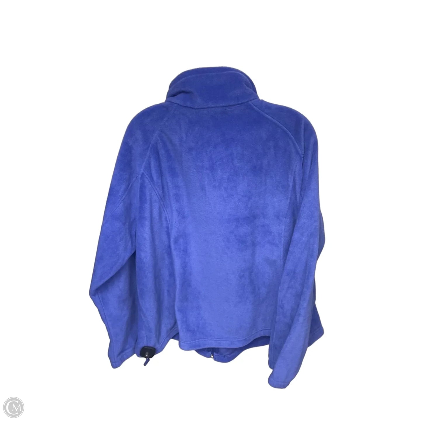 Jacket Fleece By Columbia In Blue, Size: 3x
