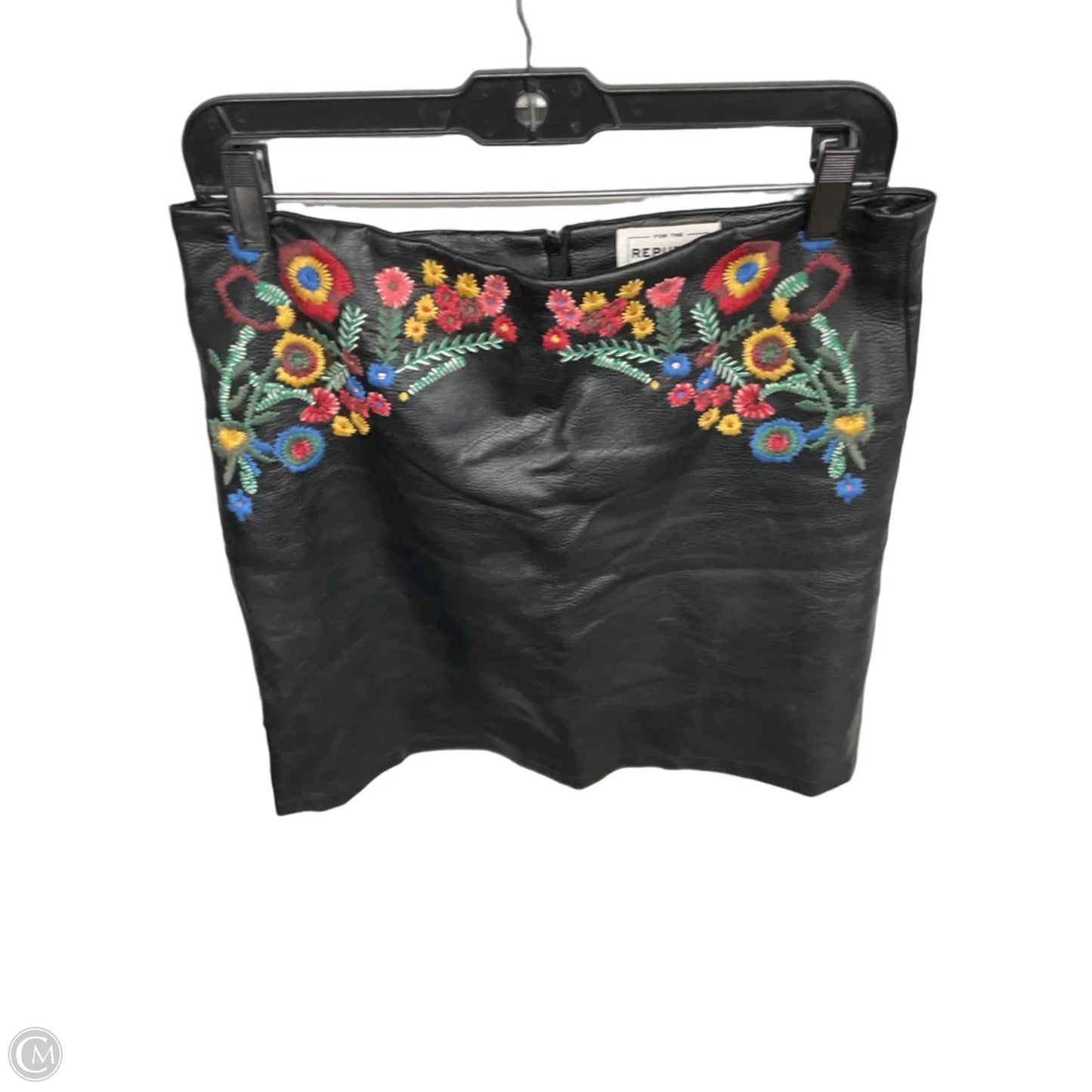 Skirt Midi By For The Republic In Black & Red, Size: 8