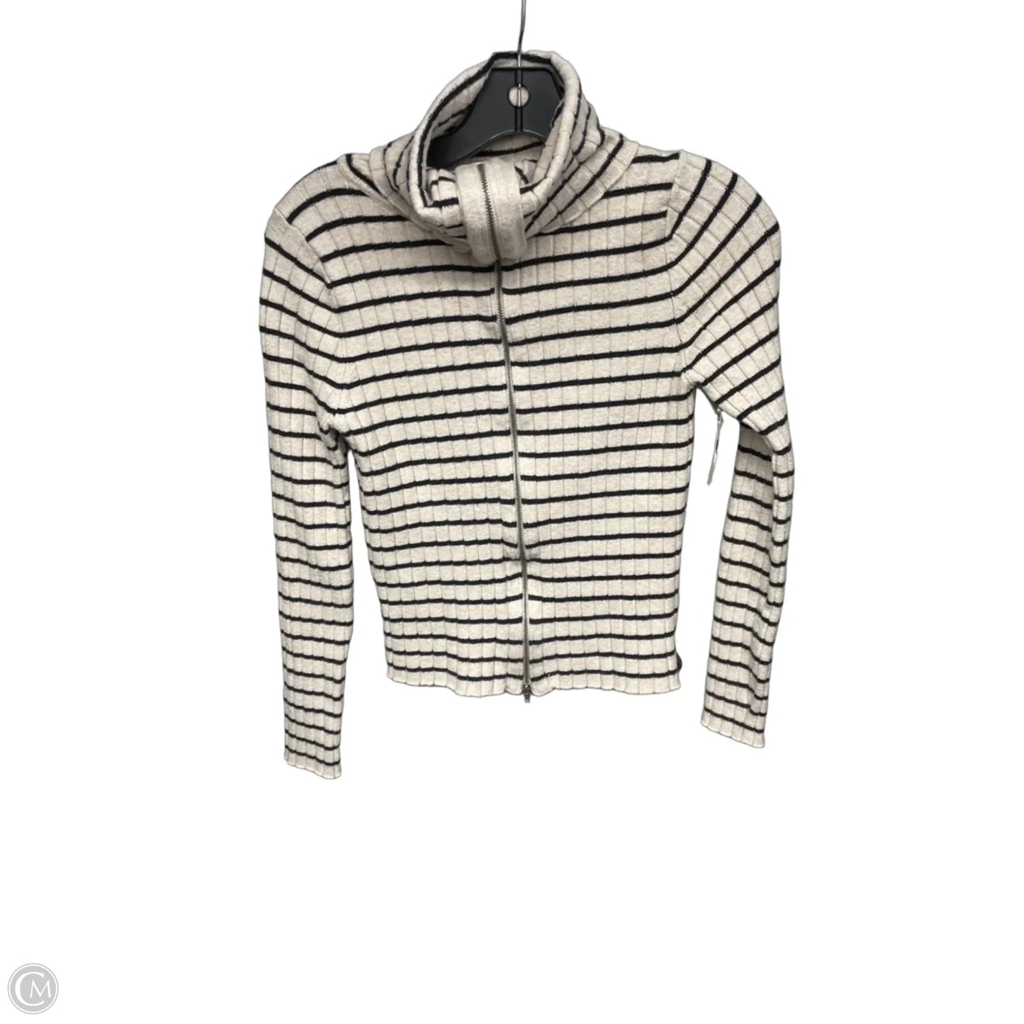 Top Long Sleeve By Universal Thread In Striped Pattern, Size: Xs
