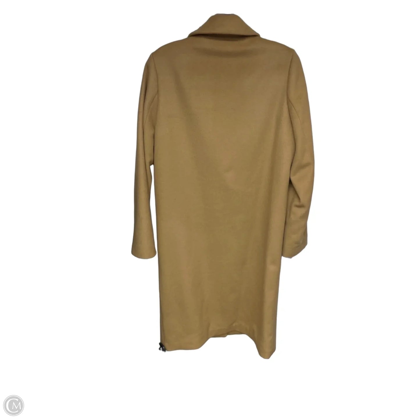 Coat Trench Coat By Quince In Tan, Size: S
