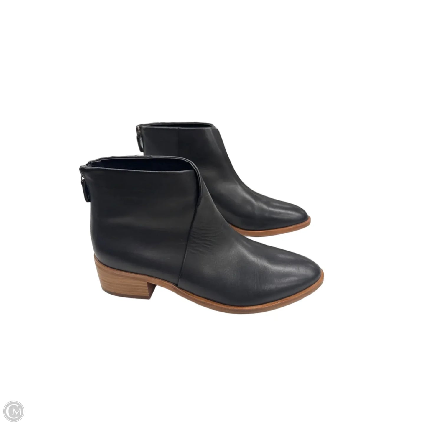 Boots Ankle Heels By Soludos In Black, Size: 9