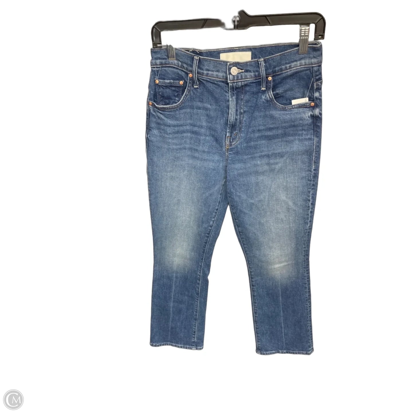 Jeans Designer By Mother In Blue Denim, Size: 4