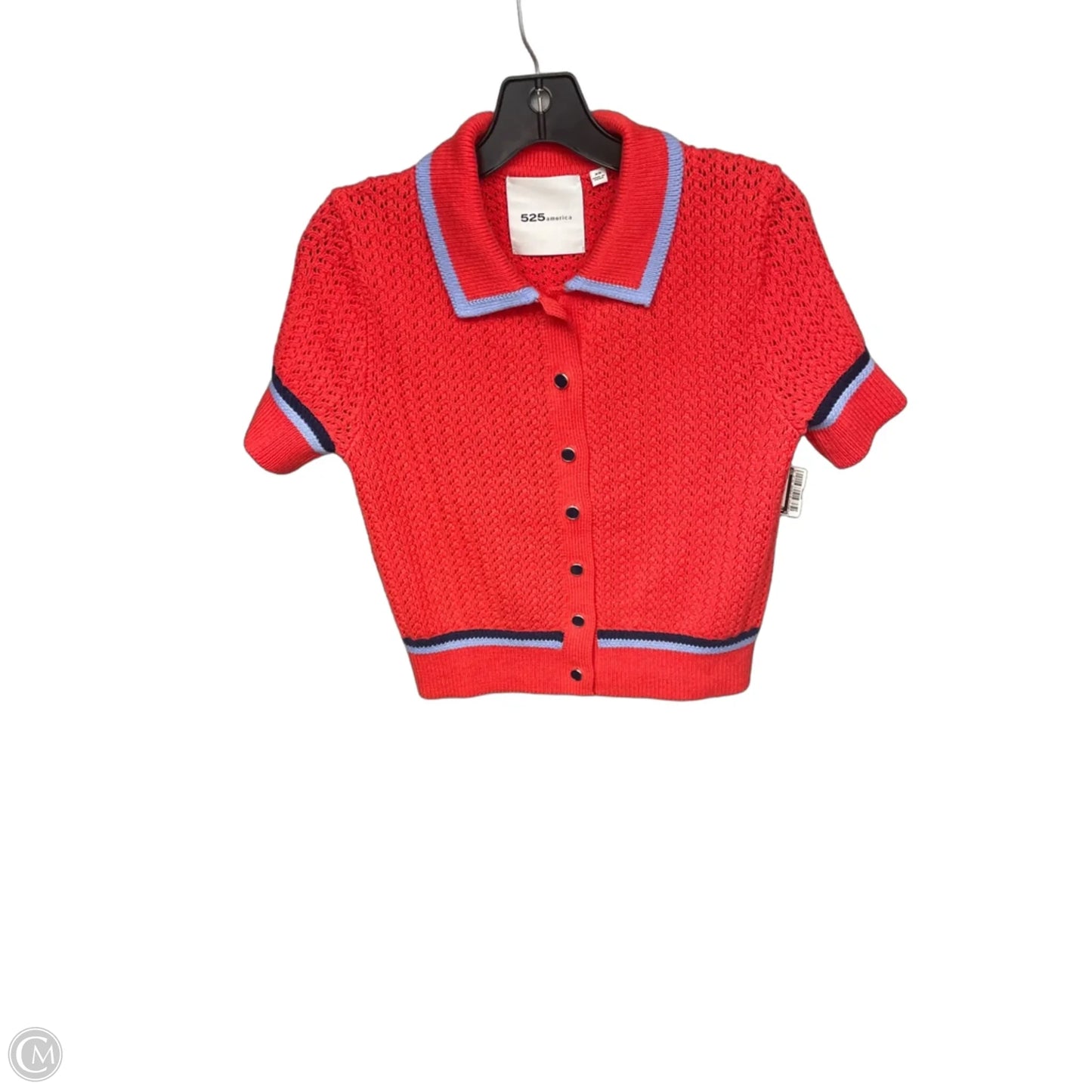 Sweater By 525 In Coral, Size: Xs