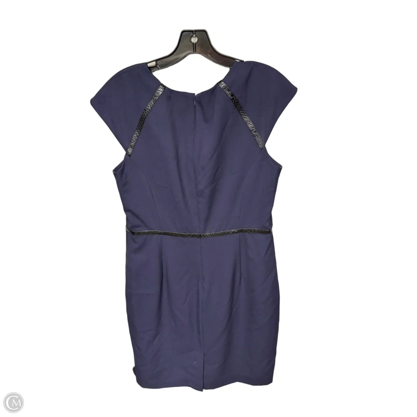 Dress Work By Calvin Klein In Navy, Size: 12