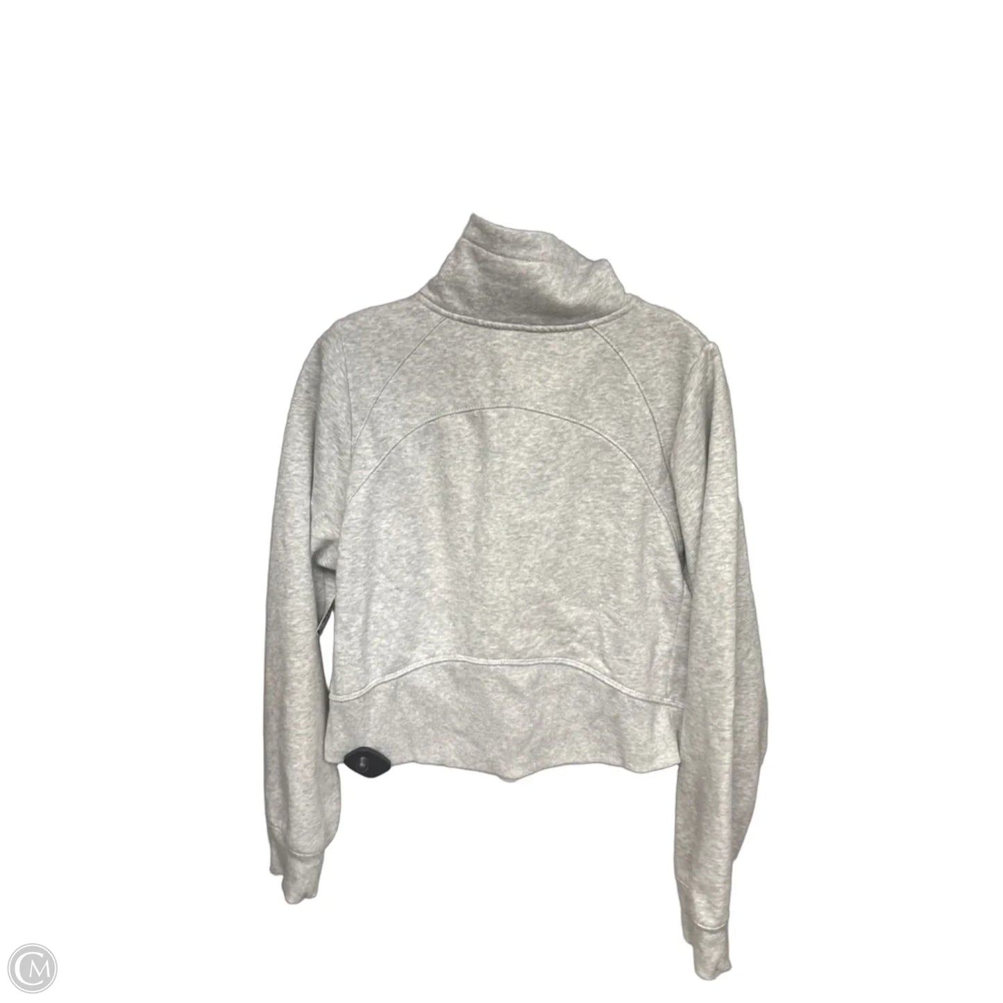 Athletic Sweatshirt Collar By All In Motion In Grey, Size: M