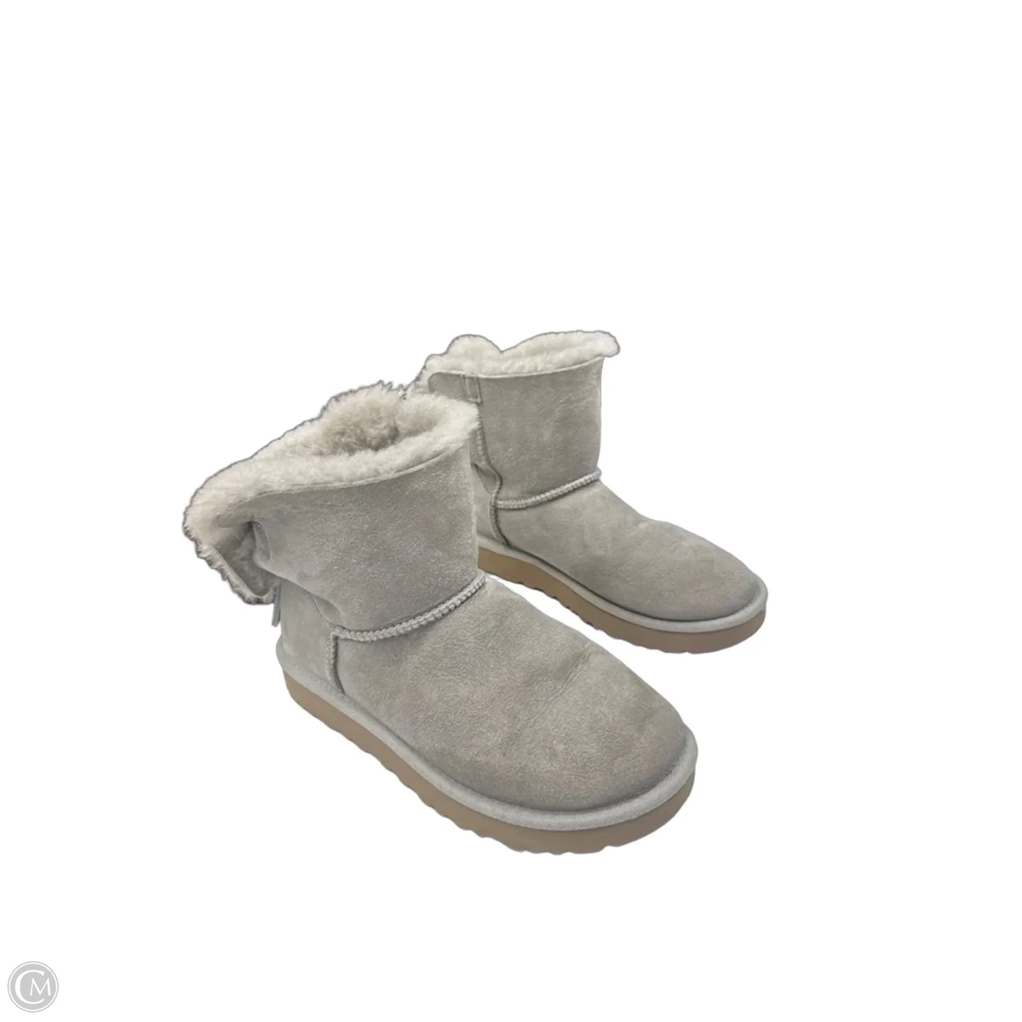Boots Designer By Ugg In Grey, Size: 6