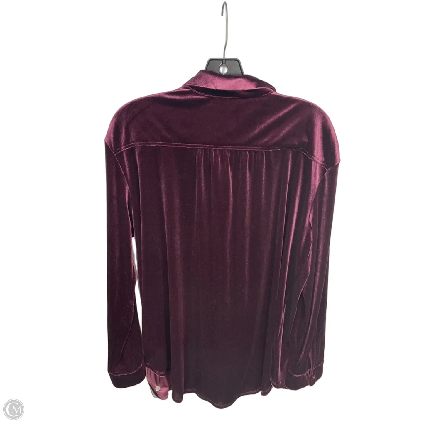 Top Long Sleeve By 14th And Union In Purple, Size: Xl