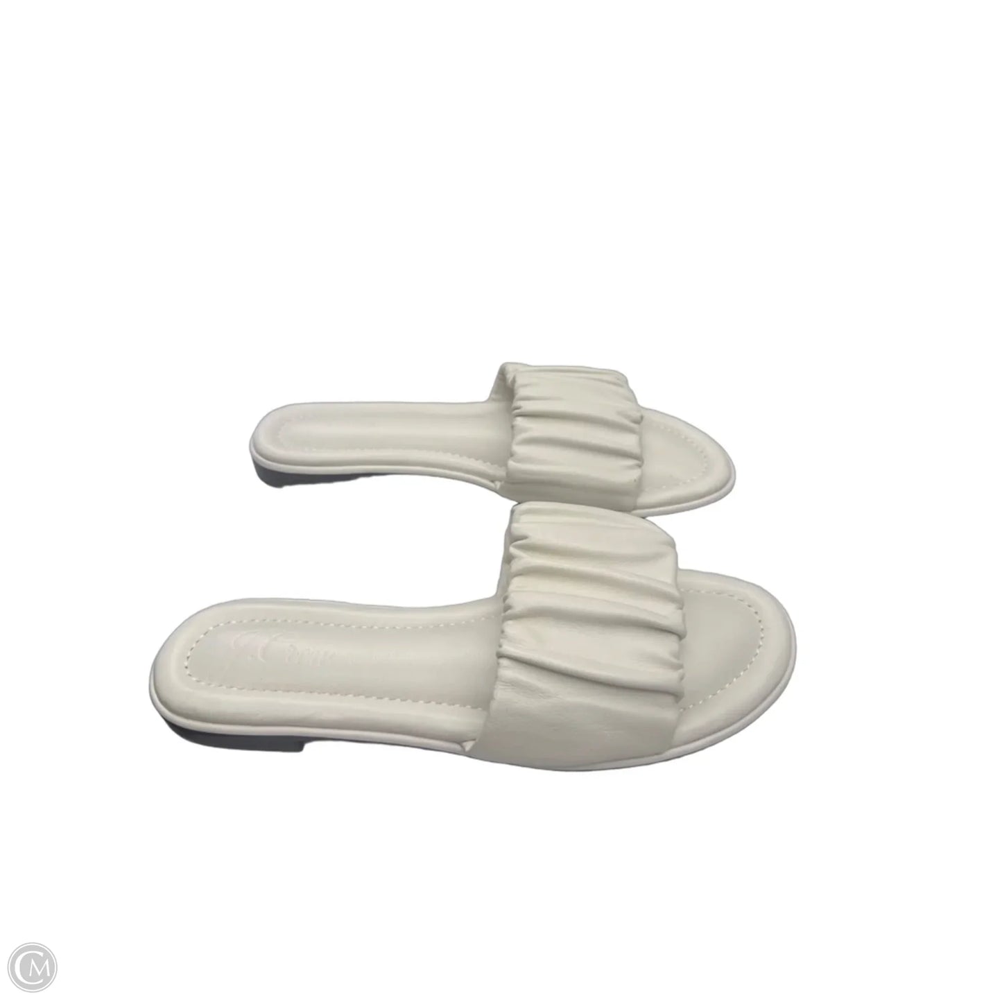 Sandals Flats By J. Crew In Cream, Size: 9