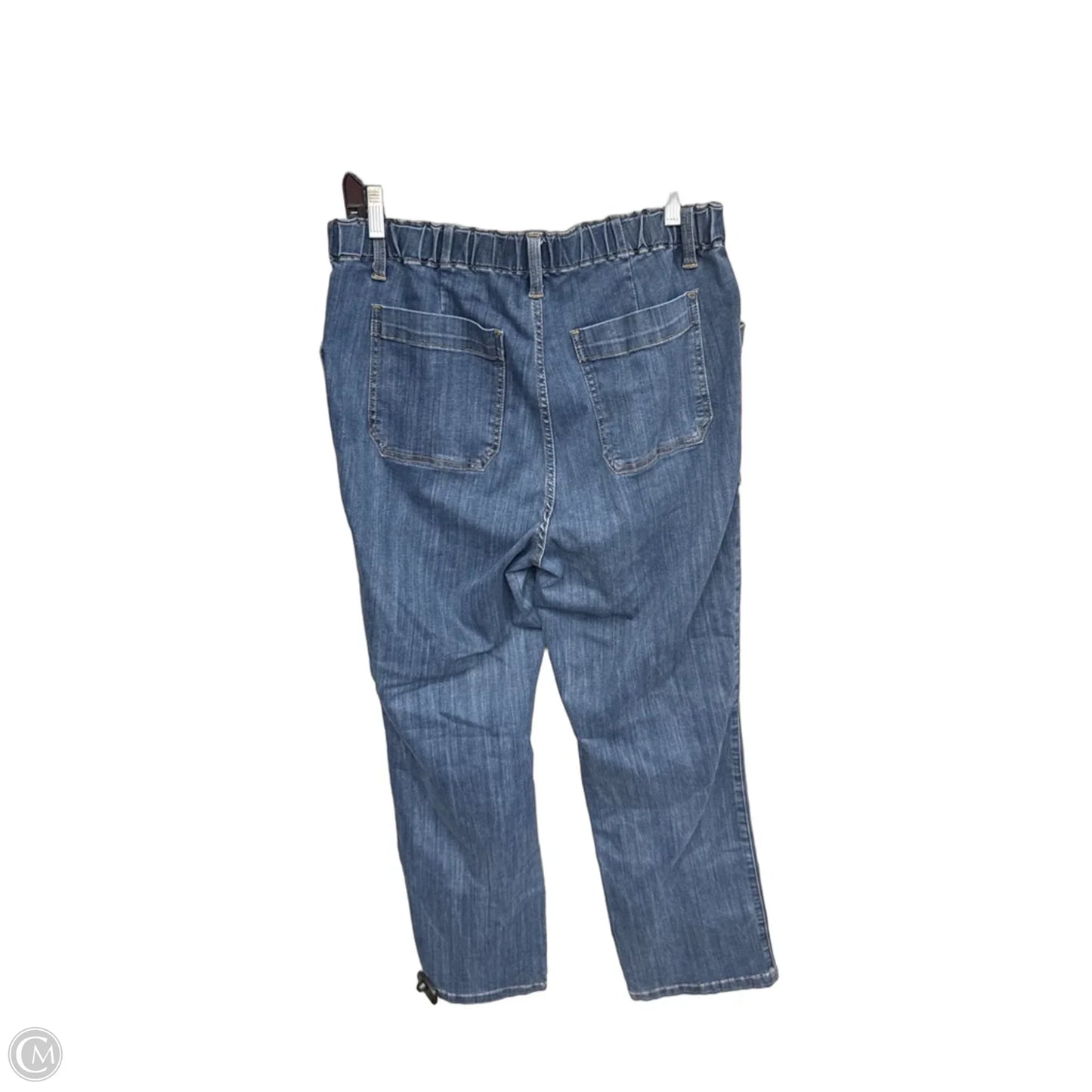 Jeans Straight By Judy Blue In Blue Denim, Size: 12