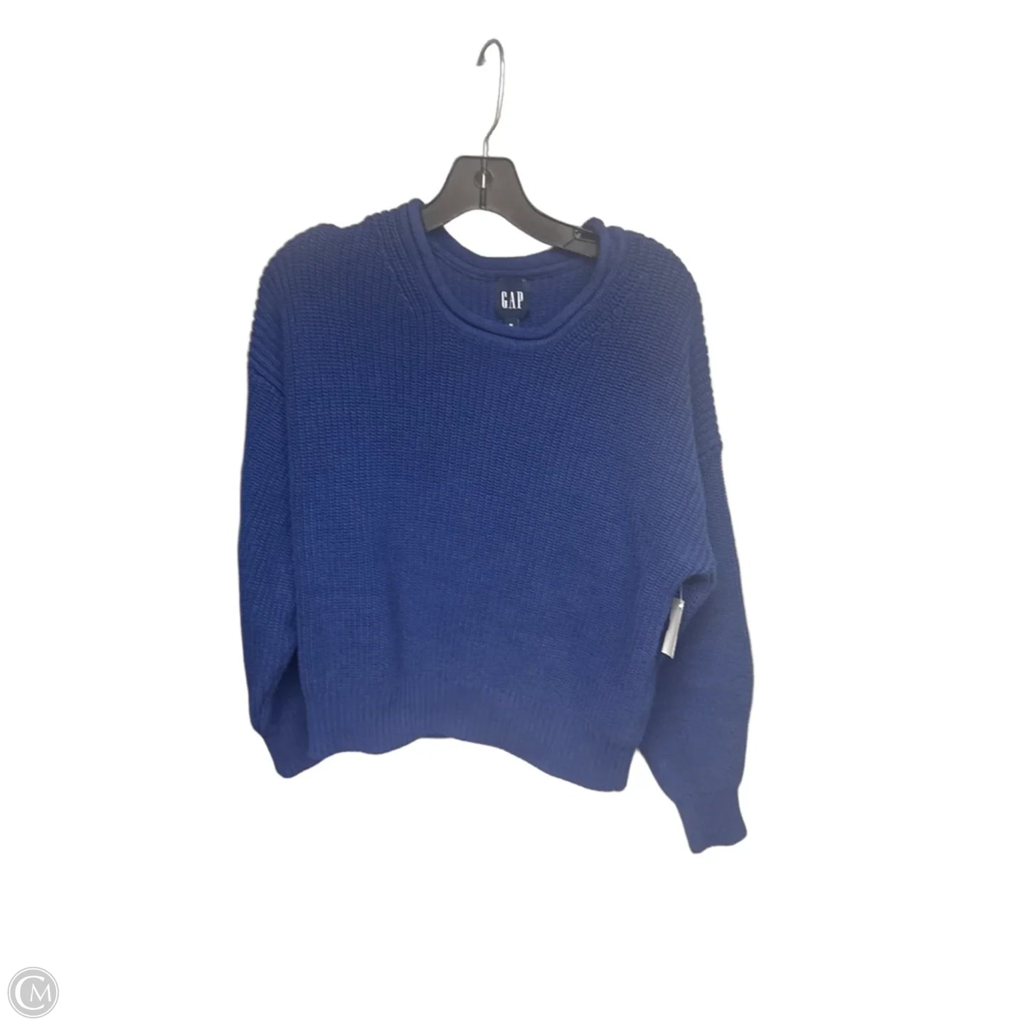 Sweater By Gap In Blue, Size: M