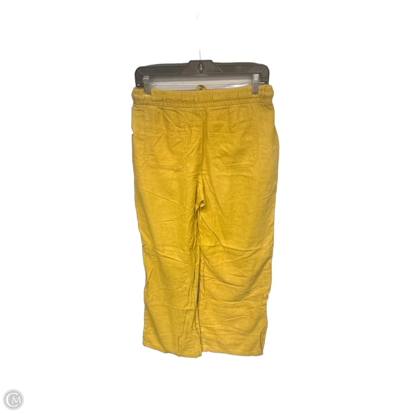 Pants Wide Leg By Old Navy In Yellow, Size: S