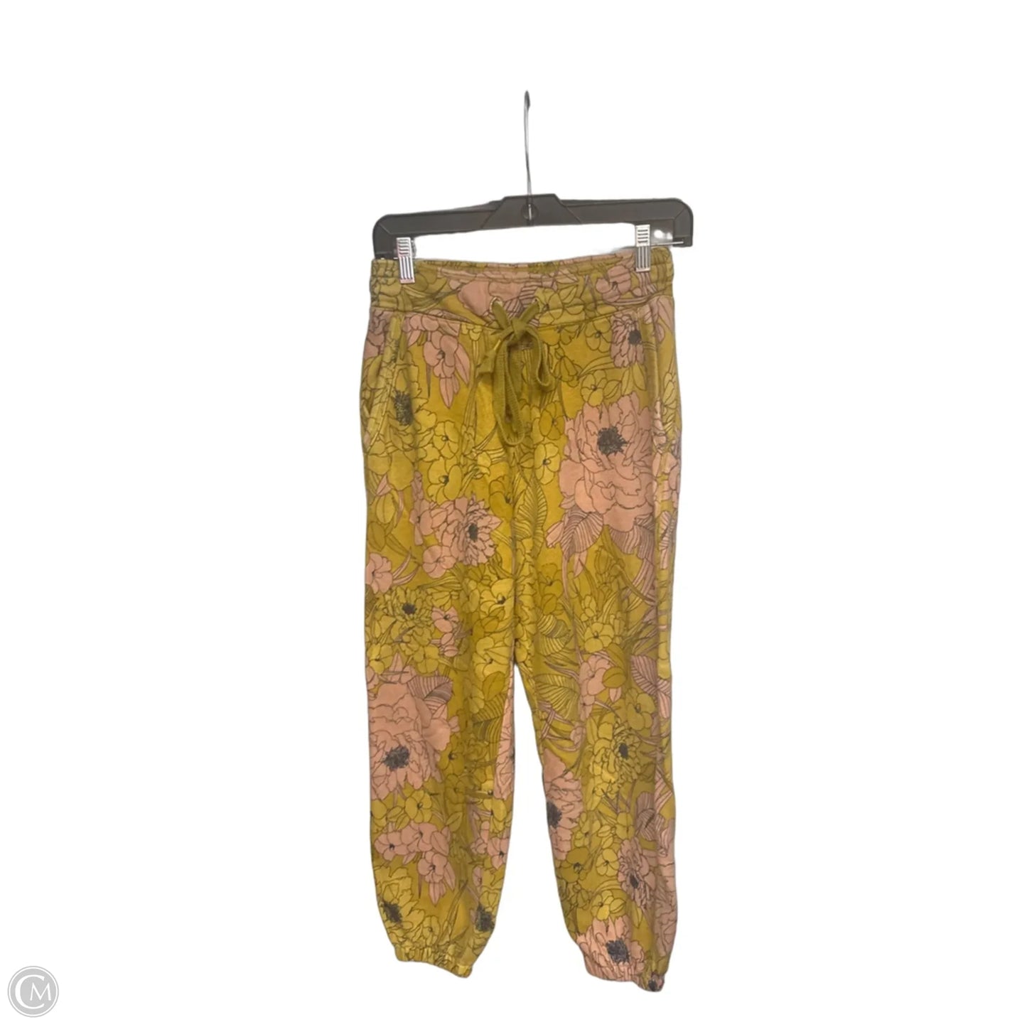 Pants Lounge By Saturday/sunday In Green & Pink, Size: Xs