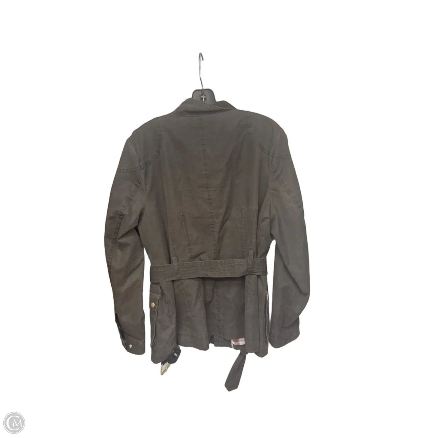 Jacket Moto By Banana Republic In Brown, Size: Xl