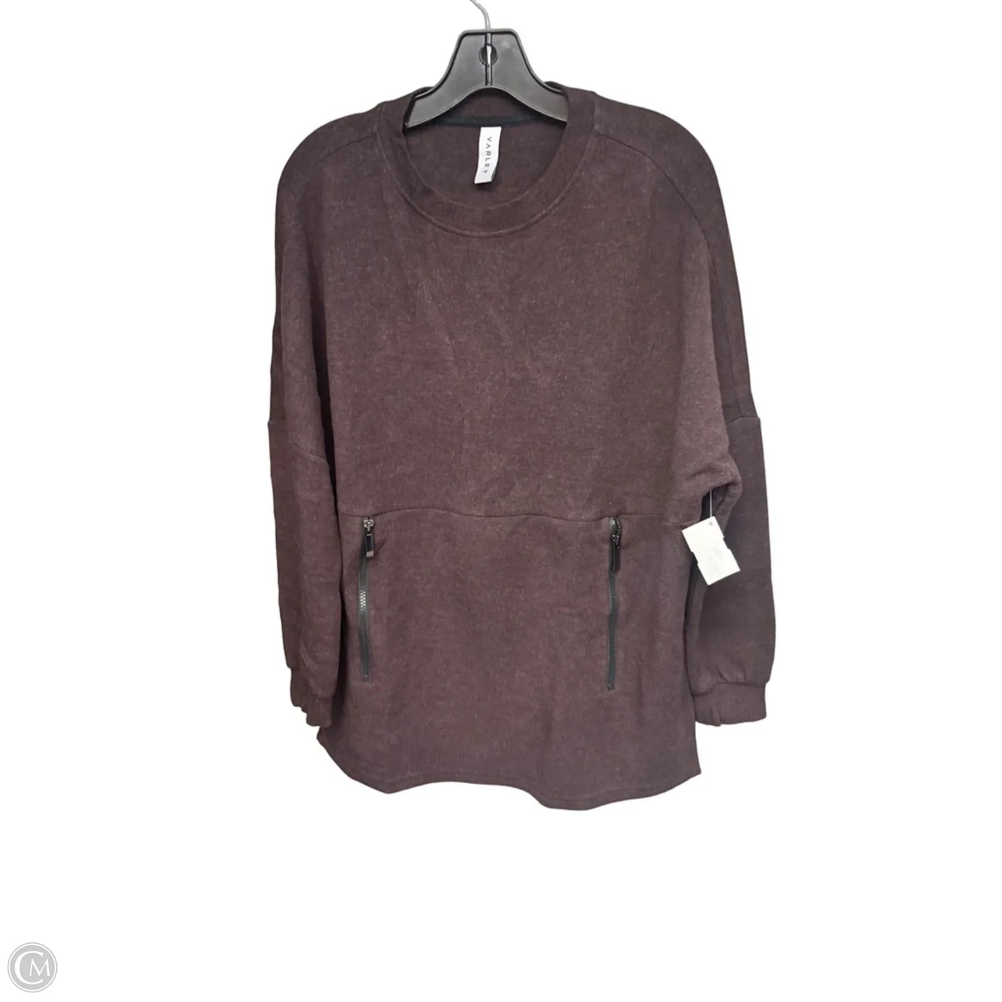 Sweater By Varley In Maroon, Size: S