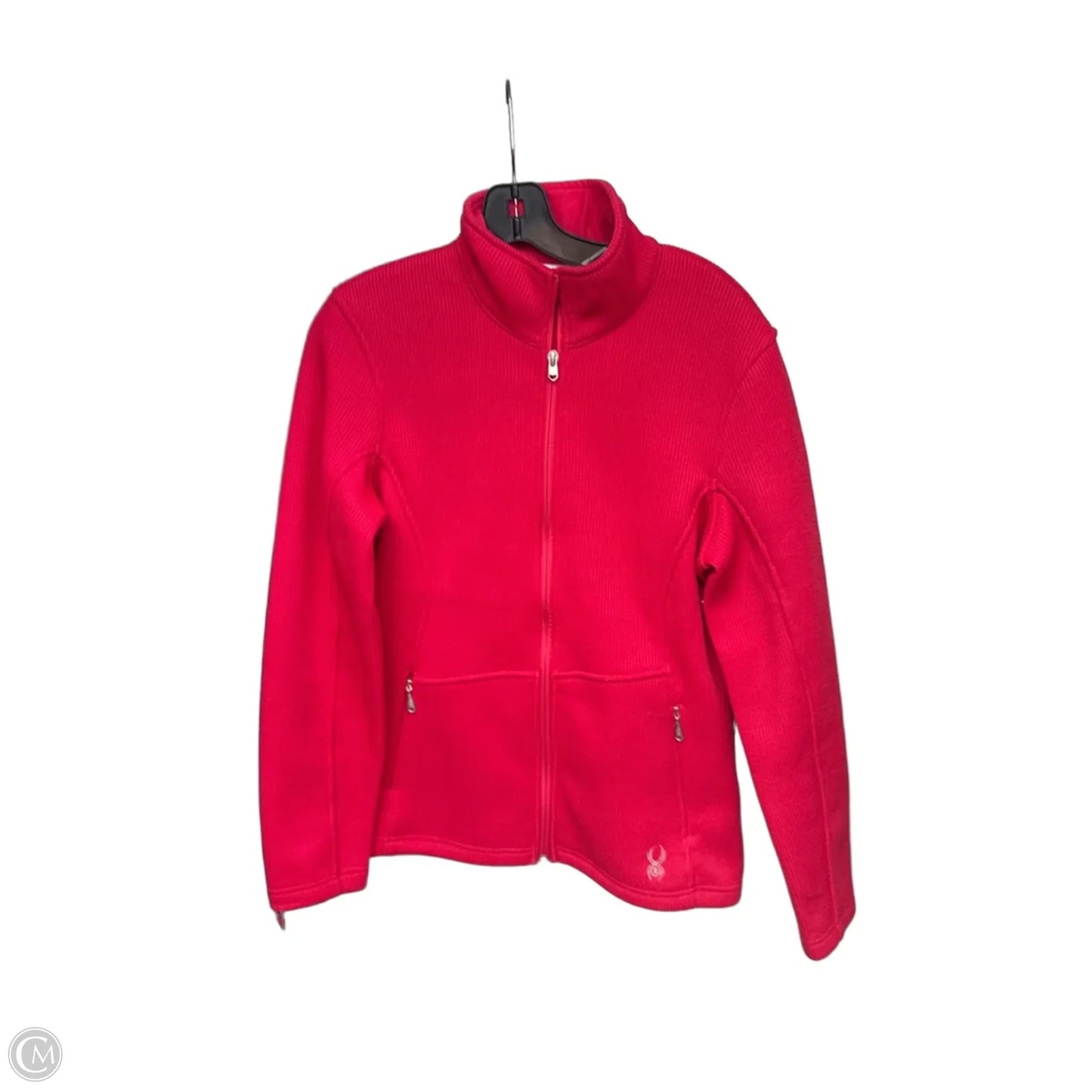Athletic Jacket By Spyder In Pink, Size: L