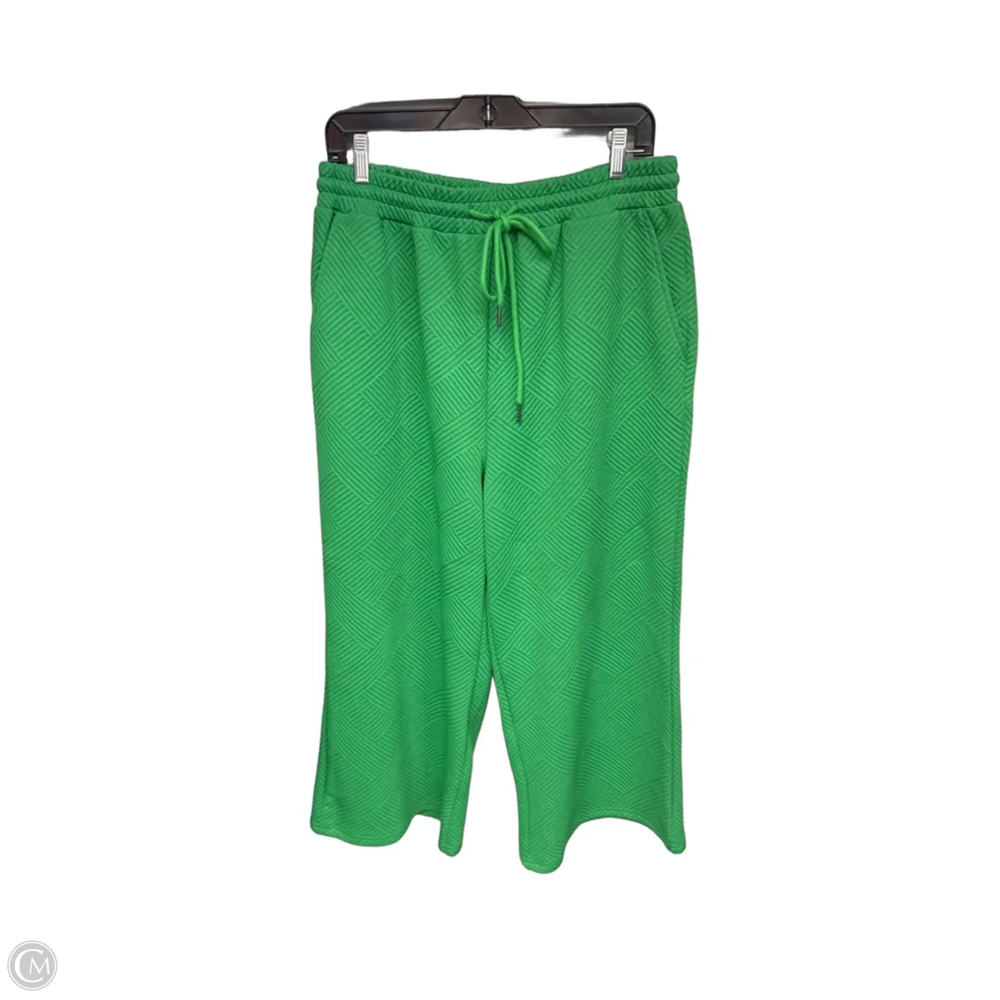 Pants Lounge By Double Take In Green, Size: L