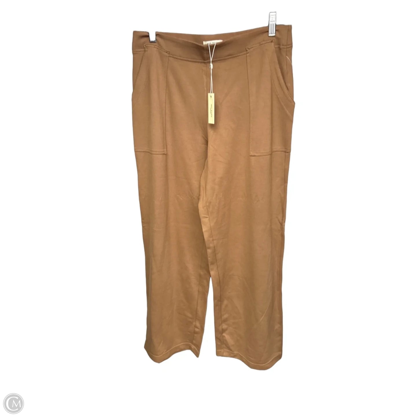 Pants Wide Leg By Max Studio In Brown, Size: L